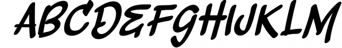 Slashback Typeface 1 Font LOWERCASE