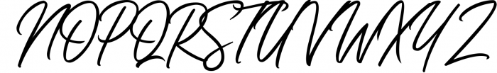 Slender Signature Font Font UPPERCASE