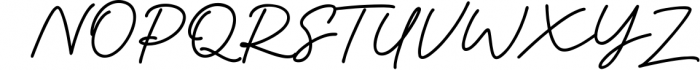 Slowy Signature Font UPPERCASE