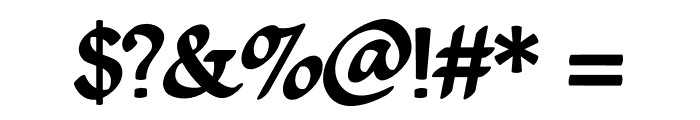SLAB GRAB Font OTHER CHARS