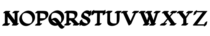 SLAB GRAB Font UPPERCASE