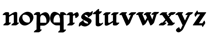 SLAB GRAB Font LOWERCASE