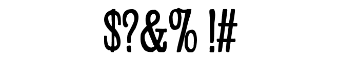 Slab Serif HPLHS Font OTHER CHARS