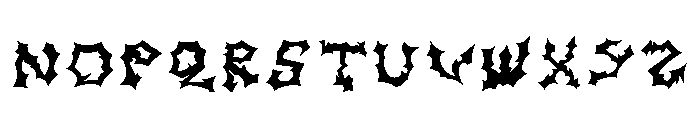 Slacker Devil Regular Font UPPERCASE