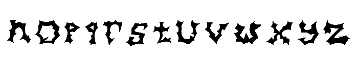 Slacker Devil Regular Font LOWERCASE