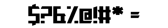 Slalom1 Font OTHER CHARS