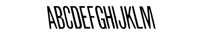 Slasher Film Leftalic Font LOWERCASE