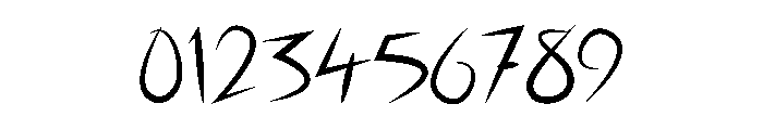 Slatana Regular Font OTHER CHARS