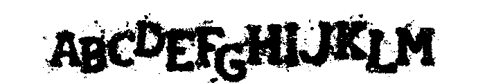 Slaughterhouse Font UPPERCASE