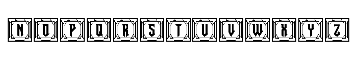 Slave Regular Font LOWERCASE