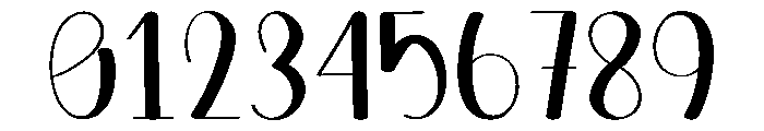 Sleek Font OTHER CHARS