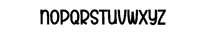 Sleep Night1 Font LOWERCASE