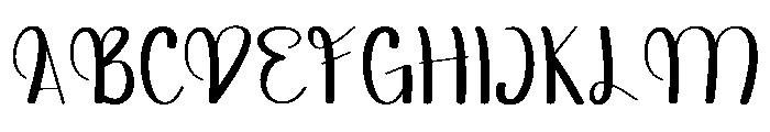 Sleeping3 Font UPPERCASE