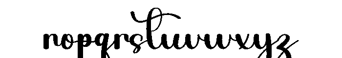 Sleeping3 Font LOWERCASE