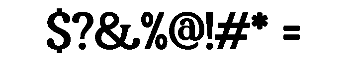 Sleggie Regular Font OTHER CHARS