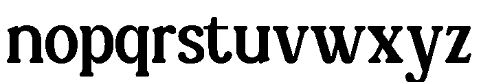 Sleggie Regular Font LOWERCASE