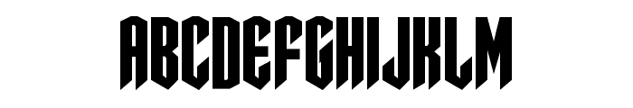 Sleigher Condensed Font LOWERCASE