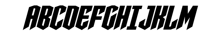 Sleigher Italic Font UPPERCASE