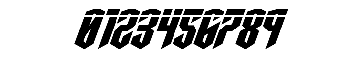 Sleigher Laser Super-Italic Font OTHER CHARS