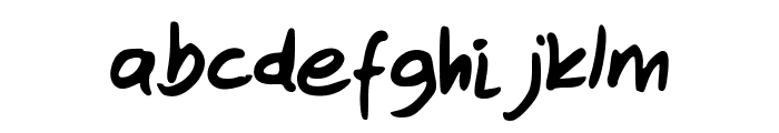Sleight Of Font Font LOWERCASE