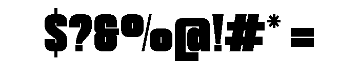 Slice Regular1 Font OTHER CHARS