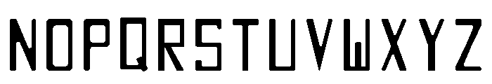 SlimDownRound Font LOWERCASE