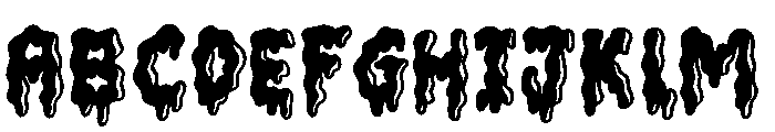 Slime Queen Font UPPERCASE