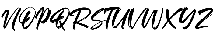 Slingday Font UPPERCASE