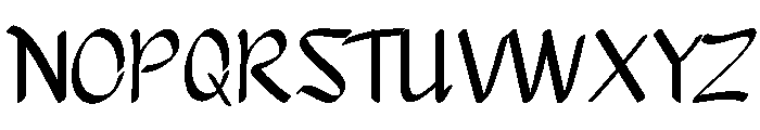 Slondok Font UPPERCASE