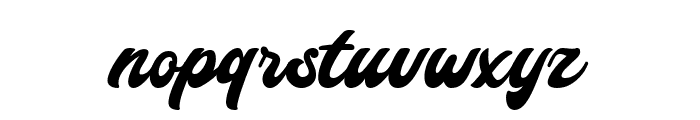 Slothdown Baby Font LOWERCASE