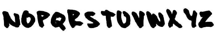 Slouch... Font LOWERCASE