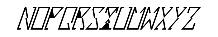 Sloux Italic Font LOWERCASE