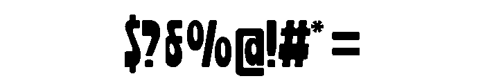 Slovia Demo Font OTHER CHARS