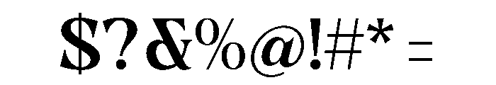 Slow Bar Stories Font OTHER CHARS