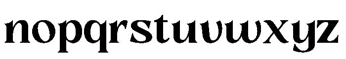 Slow Bar Stories Font LOWERCASE