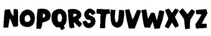 Slowdown Font UPPERCASE