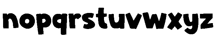 Slowdown Font LOWERCASE