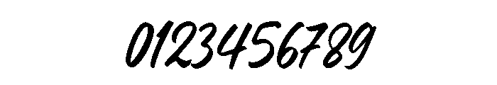 Slowing Font OTHER CHARS