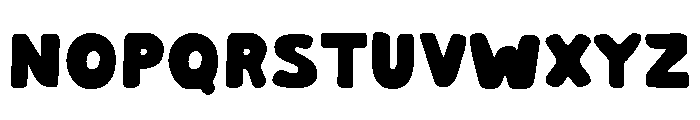 Slowly Move Font UPPERCASE