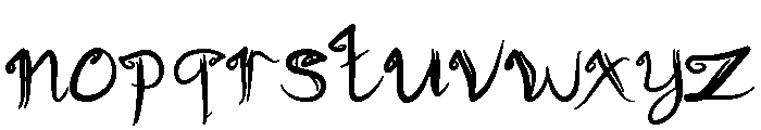 Slowly Font LOWERCASE