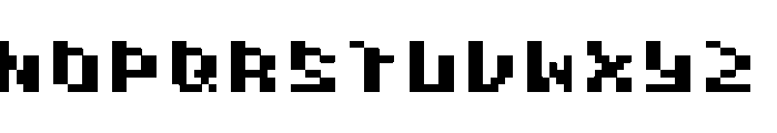slope8 Font UPPERCASE