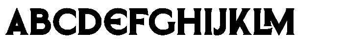 SLTF Arcilla Black Font UPPERCASE