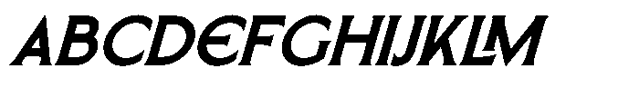 SLTF Arcilla Bold Italic Font UPPERCASE