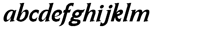 SLTF Arcilla Bold Italic FONT