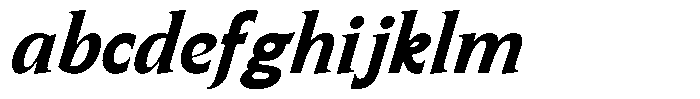 SLTF Arcilla Extra Bold Italic FONT