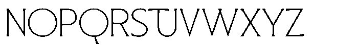 SLTF Arcilla Extra Light Font UPPERCASE