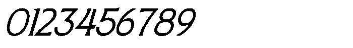 SLTF Arcilla Italic Font OTHER CHARS