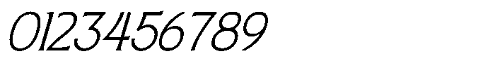SLTF Arcilla Light Italic Font OTHER CHARS