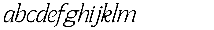 SLTF Arcilla Light Italic FONT