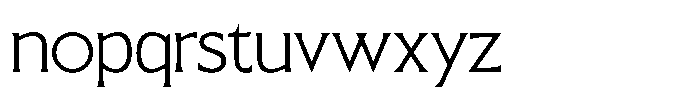 SLTF Arcilla Light Font LOWERCASE